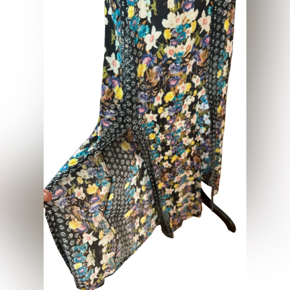 🔥 MINKPINK! GORGEOUS SLITTED FLORAL MAXI SKIRT! COOL GAUZY STYLE! FUN & FLIRTY! - Picture 10 of 12